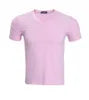 T Shirt High Elasticity Men's V-neck T Shirt 85% Cotton 15 Polyester T Shirt