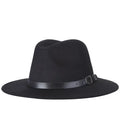fashion jazz hat summer spring black woolen blend cap outdoor casual hat