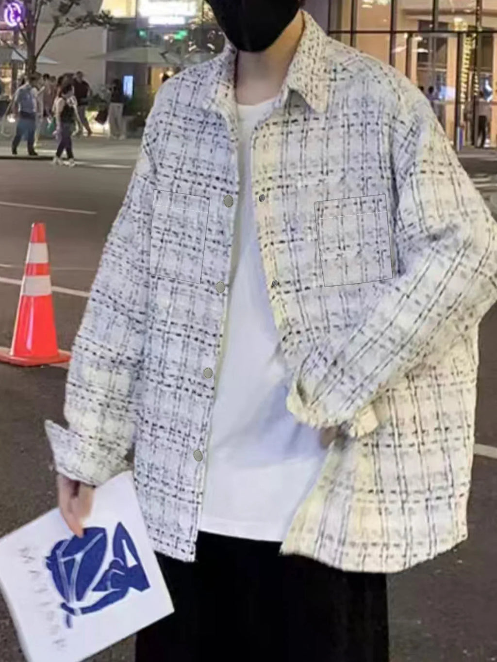 Spring and autumn new small-patch style jacket for men, stylish and trendy American casual jacket, versatile for men