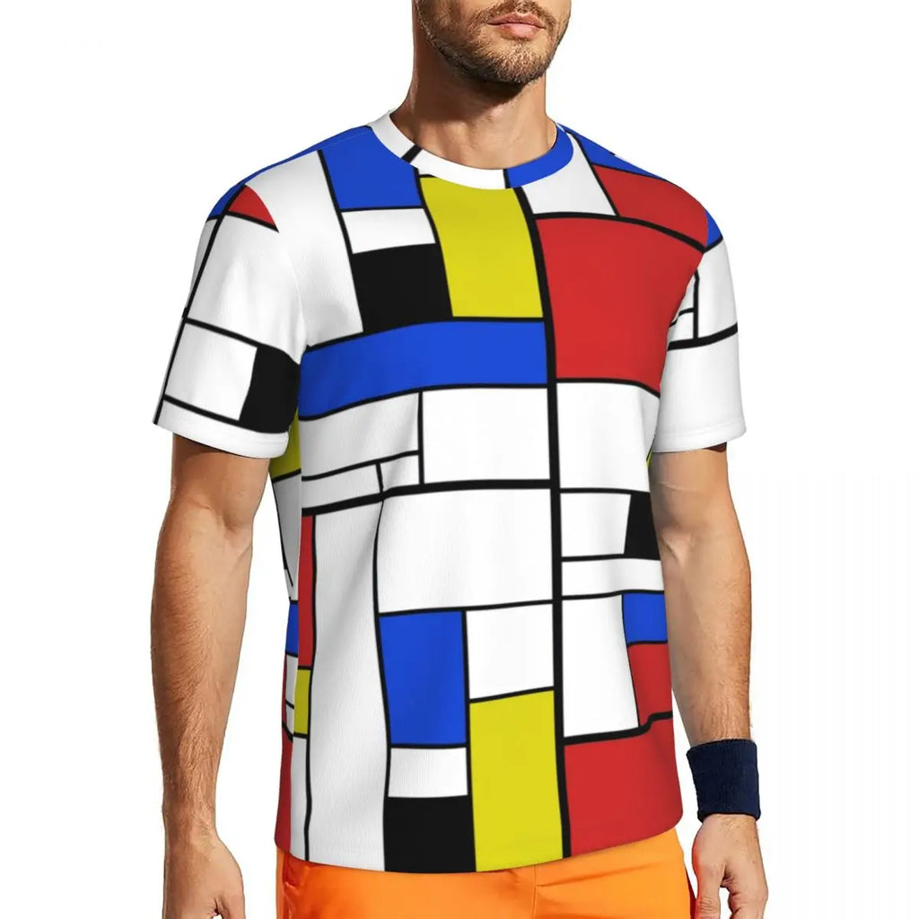 T Shirt  Mondrian for Men