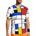 T Shirt  Mondrian for Men