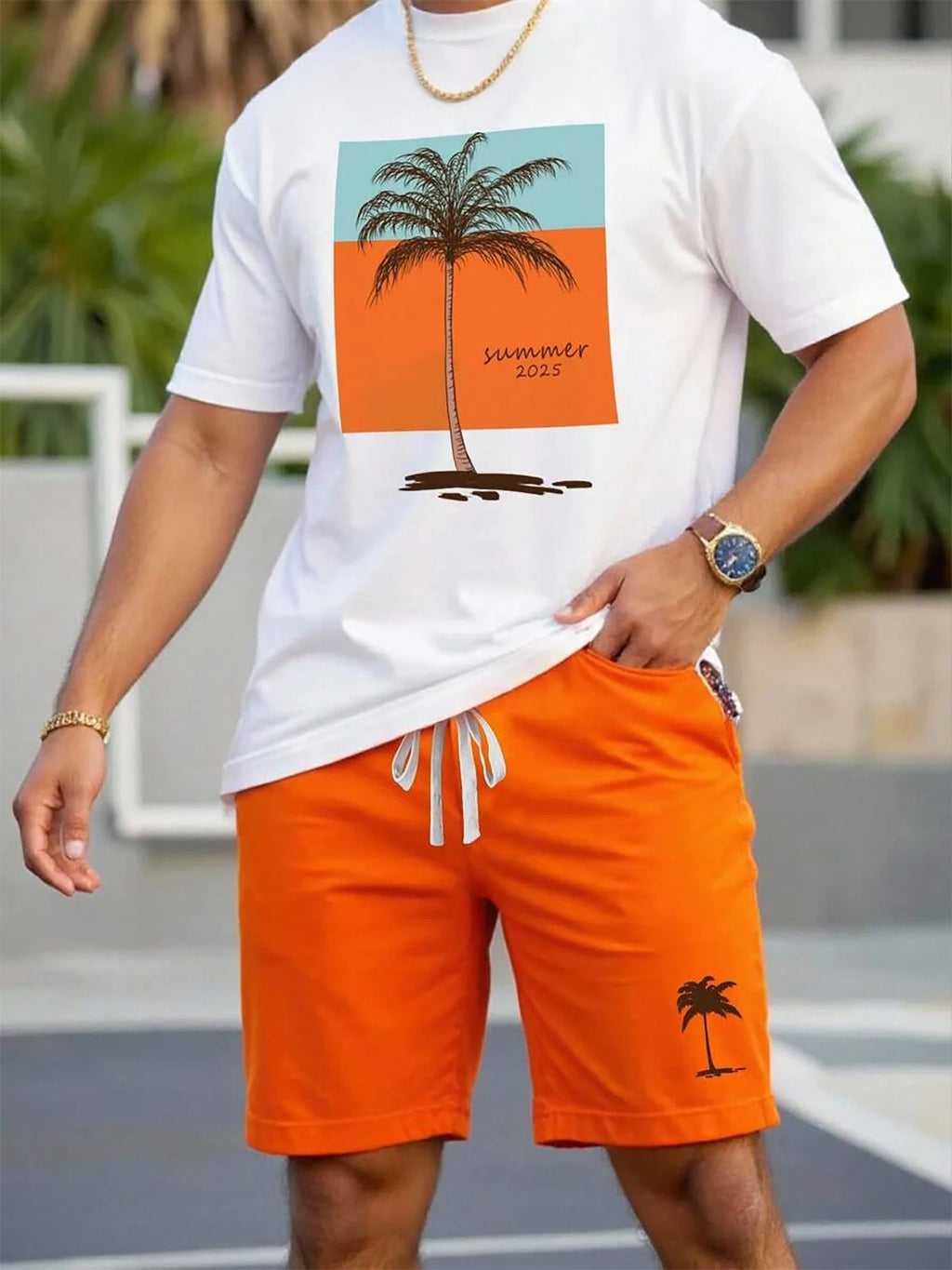 Men's summer suit, fashionable and versatile, any set is very stylish~