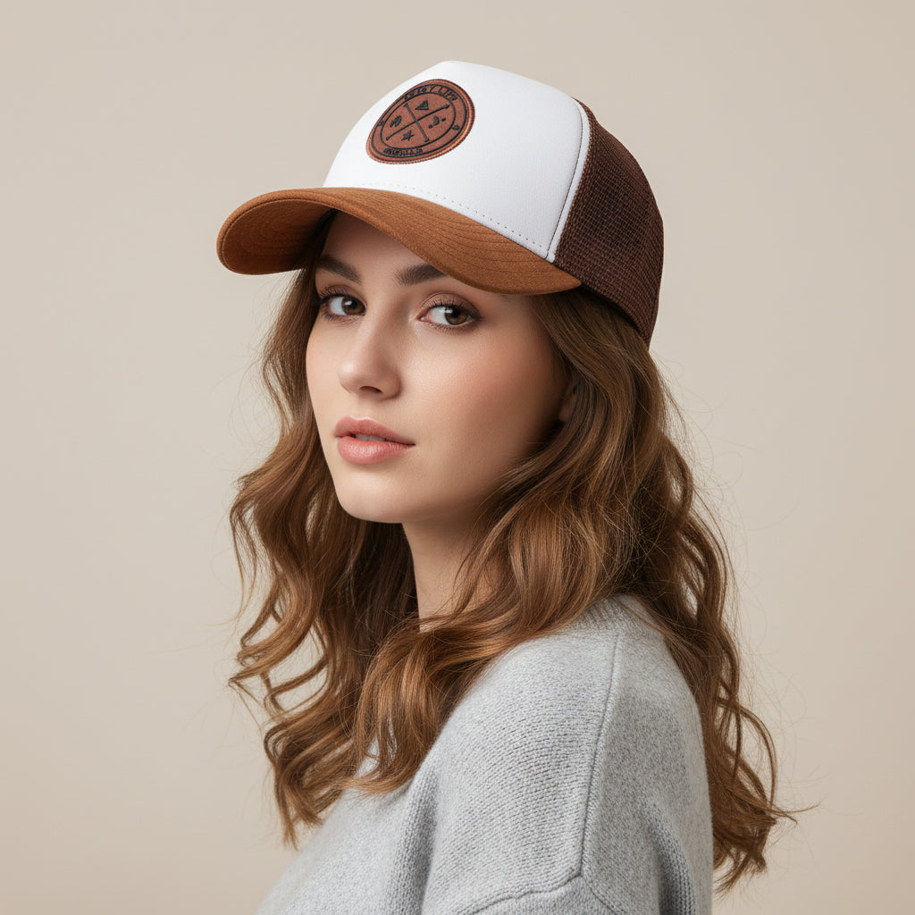 Hot Sale Unisex Cap ENJOY LIFE Letter Patch Baseball Caps Men Women Trucker Hat