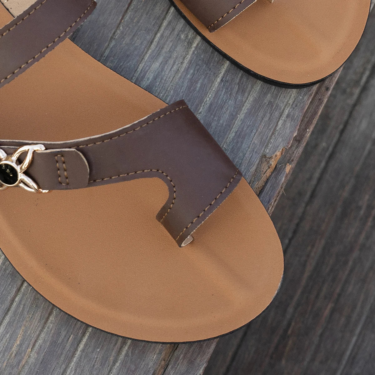 Ladies Beach Sandals Indoor Outdoor Slip-On Slippers Comfortable Wear-Resistant Polyurethane Soft Bottom Fashionable Versatile