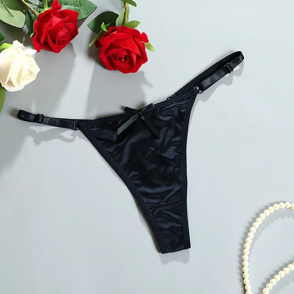 Ice Silk Panties Women Lingerie Underwear Low Waist Seamless Quick-drying Skin-friendly Breathable Briefs Women Intimates Brief