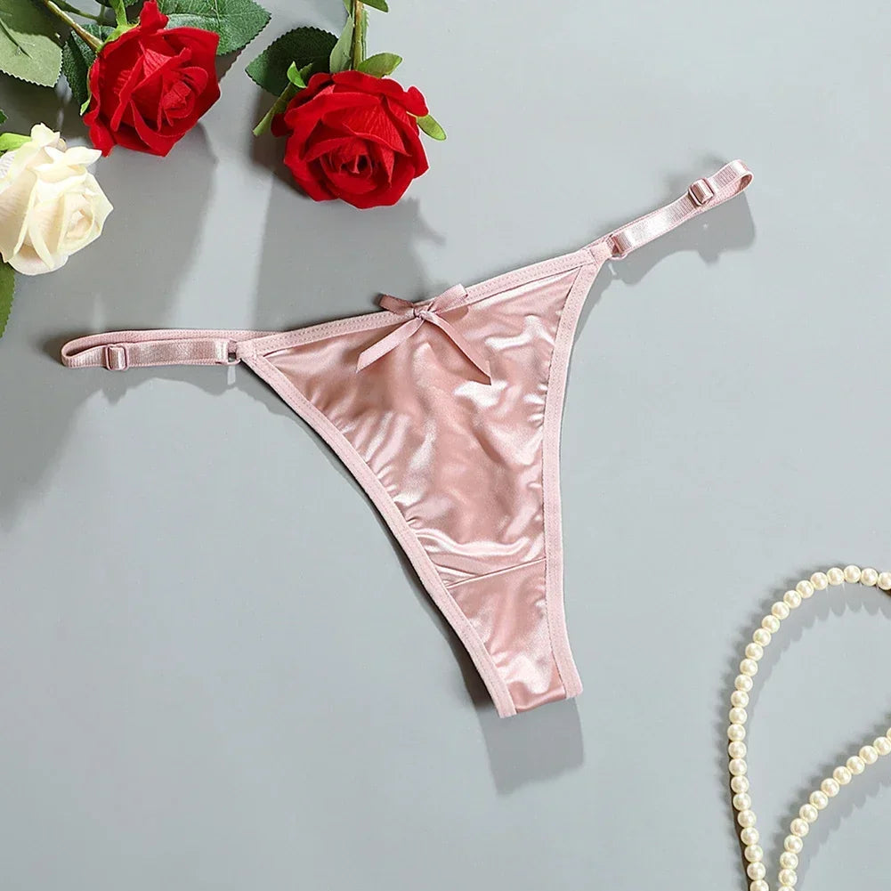 Ice Silk Panties Women Lingerie Underwear Low Waist Seamless Quick-drying Skin-friendly Breathable Briefs Women Intimates Brief