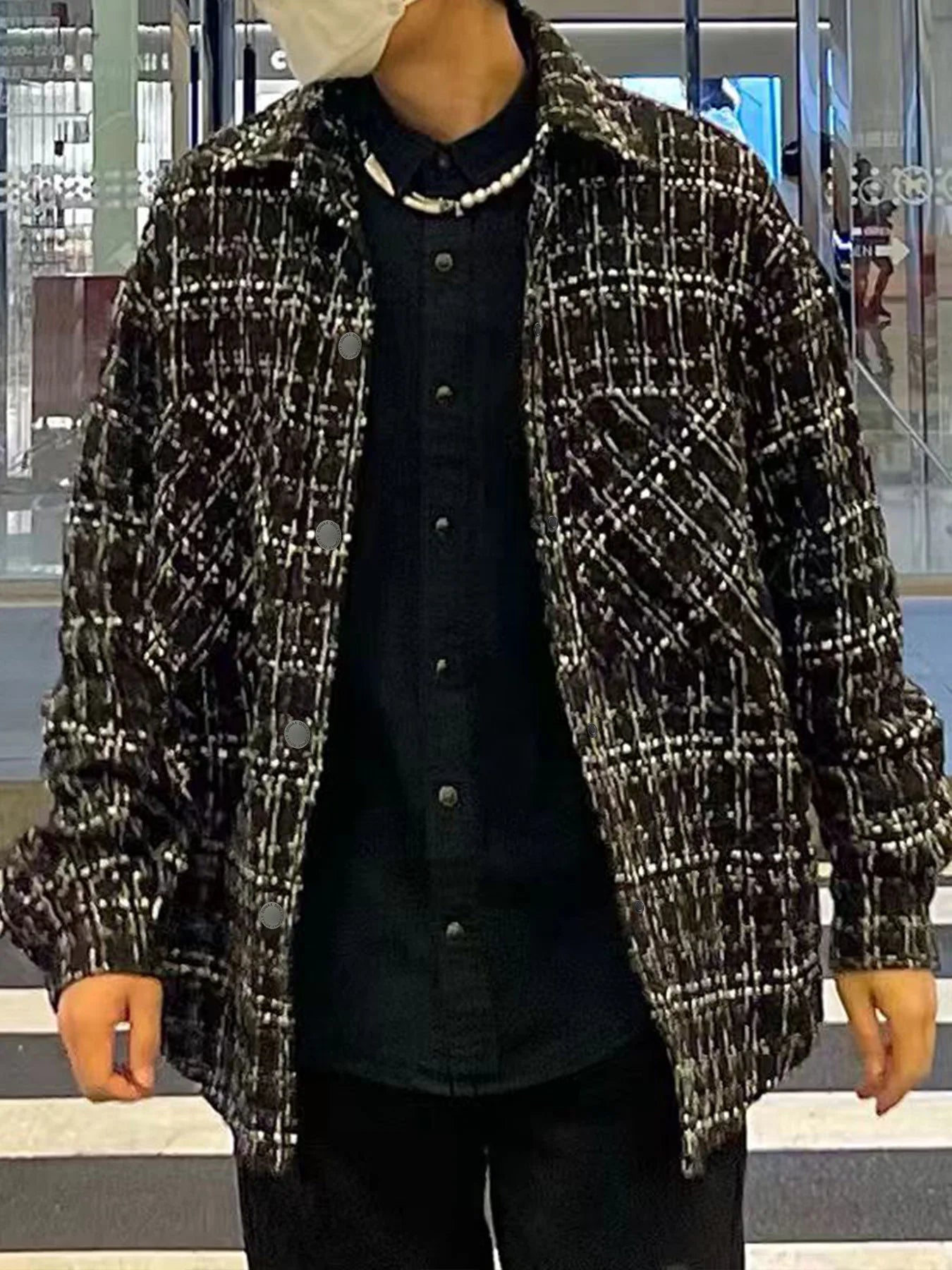 Spring and autumn new small-patch style jacket for men, stylish and trendy American casual jacket, versatile for men