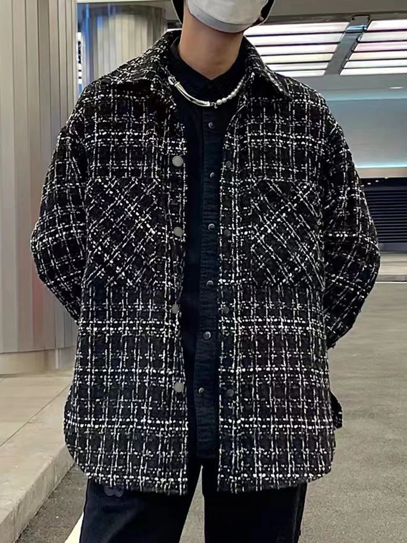 Spring and autumn new small-patch style jacket for men, stylish and trendy American casual jacket, versatile for men
