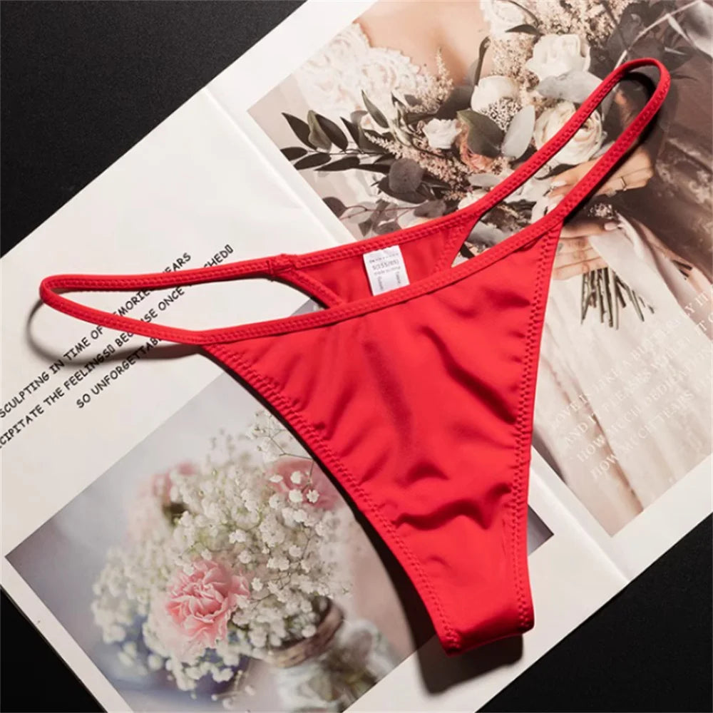 Low Waist Leopard/Zebra Print Thong High Cut Women's Ice Silk Seamless G-string Fitness Plus Size Underwear