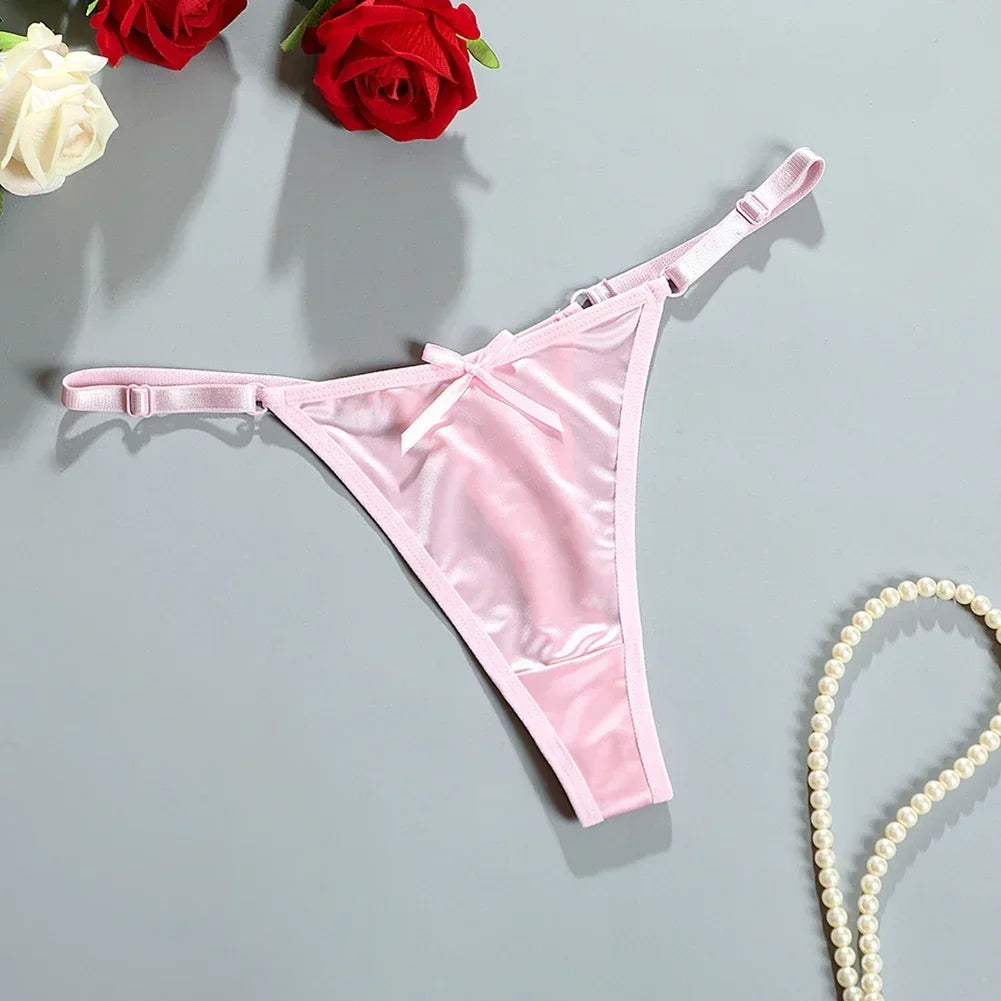 Ice Silk Panties Women Lingerie Underwear Low Waist Seamless Quick-drying Skin-friendly Breathable Briefs Women Intimates Brief
