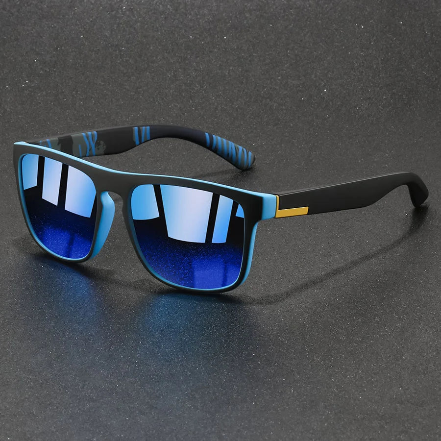 Sunglasses Men Women Fishing Driving Man Luxury Brand Designer Sun Glasses Anti-Glare Retro EyewearFashion Vintage Square